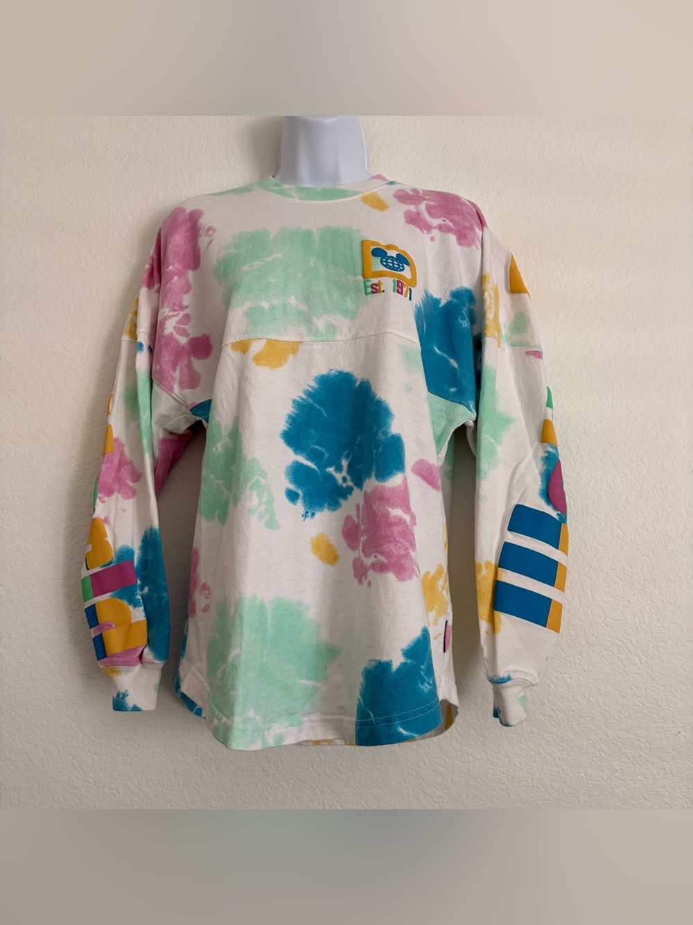 Disney Walt‎ Disney World Tie Dye Spirit Jersey XS